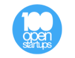 100 open startups Logo